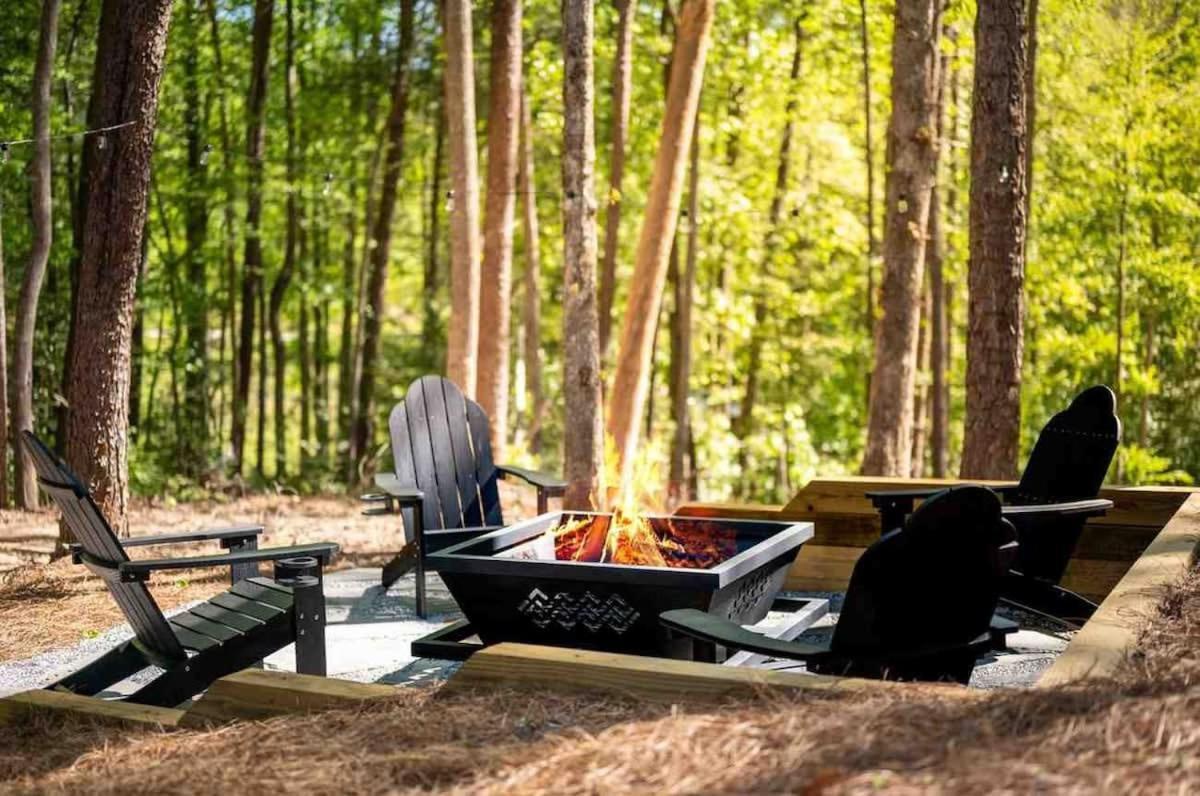 Helen Hikes Tubing 1 Acre Fire Pit Villa Sautee Nacoochee Exteriör bild